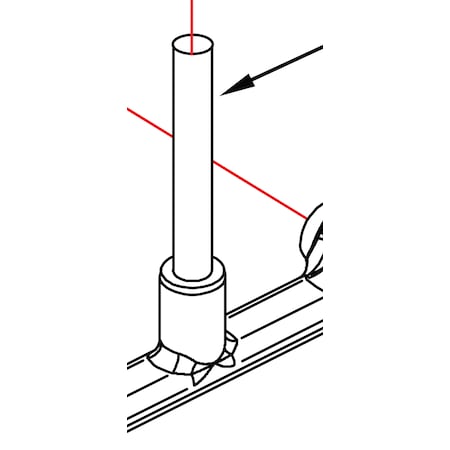 Bk Resources Add-A-Faucet Riser Pipe BK-3.5RP-G